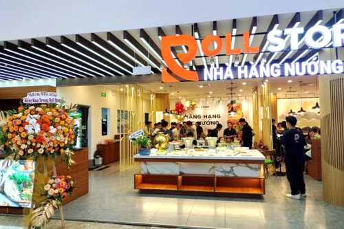 Thiết Kế Thi Công Nhà Hàng ROLL STORY tại Đà Nẵng